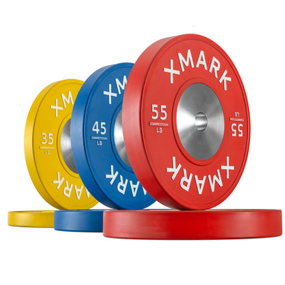 XMARK Premium Competition Bumper Plates (LB) Pairs and Sets