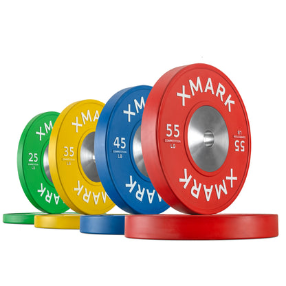 XMARK Premium Competition Bumper Plates (LB) Pairs and Sets