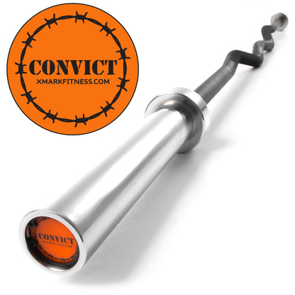 XMARK Convict 6ft Rackable Curl Bar