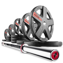 XMARK Texas Star Olympic Weight Plates and Olympic Barbell Sets