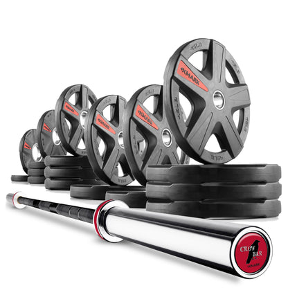 XMARK Texas Star Olympic Weight Plates and Olympic Barbell Sets