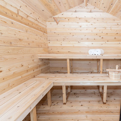 Dundalk Leisurecraft CT Georgian Cabin Sauna with Porch