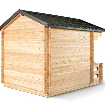 Dundalk Leisurecraft CT Georgian Cabin Sauna with Porch
