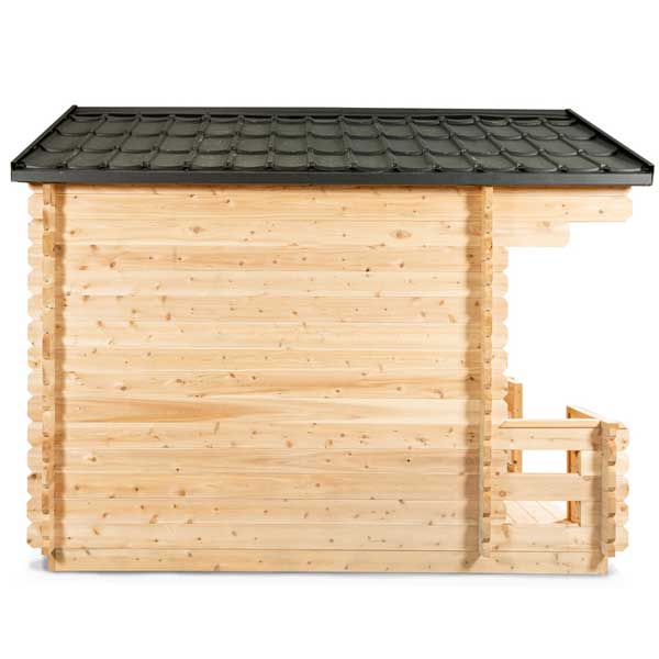 Dundalk Leisurecraft CT Georgian Cabin Sauna with Porch