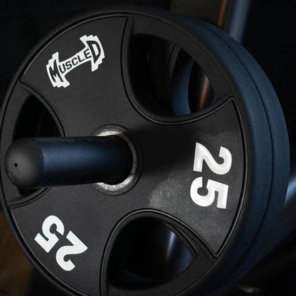 Muscle D Fitness Pro Urethane Coated Olympic Plates