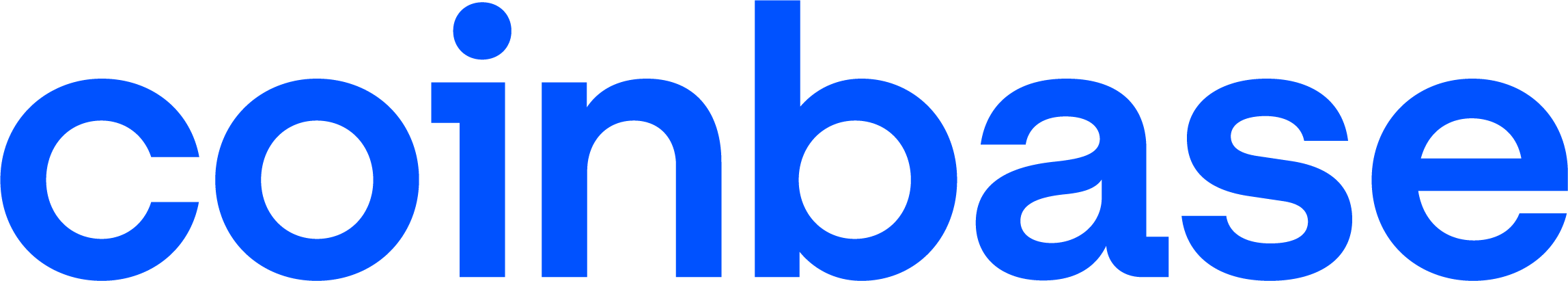 I appreciate the context, but I need to clarify my role: I write alt text for fitness equipment product images on an ecommerce site. This is a corporate logo (Coinbase), not a fitness product image.

If you have a fitness equipment product image y...