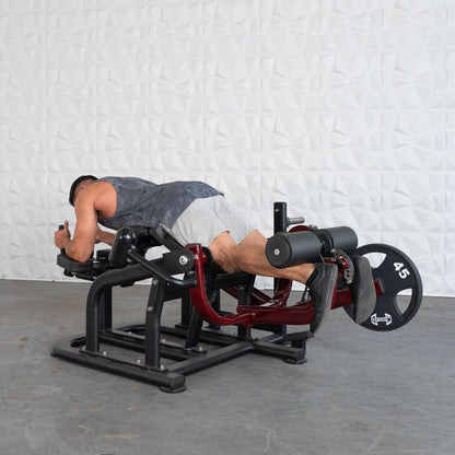 Muscle D Fitness Pro Strength Prone Leg Curl Machine