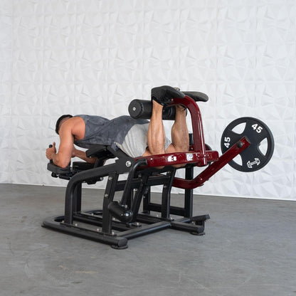 Muscle D Fitness Pro Strength Prone Leg Curl Machine