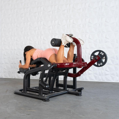 Muscle D Fitness Pro Strength Prone Leg Curl Machine