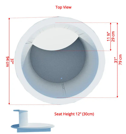 Dundalk Leisurecraft Baltic Cold Plunge Tub CT33BP