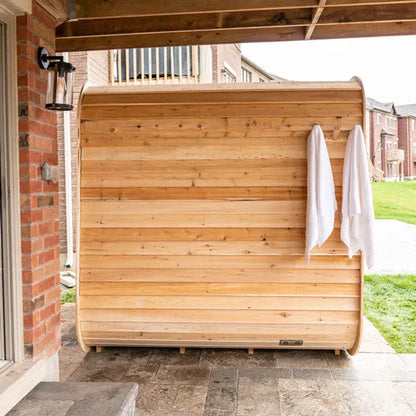 Dundalk Leisurecraft Canadian Timber 2-4 Person Luna Outdoor Traditional Sauna CTC22LU