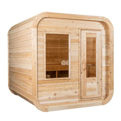 Dundalk Leisurecraft 2-4 Person Luna Outdoor Traditional Sauna
