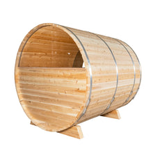 Dundalk Leisurecraft Canadian Timber 4 Person Serenity MP Outdoor Traditional Barrel Sauna CTC2245MP