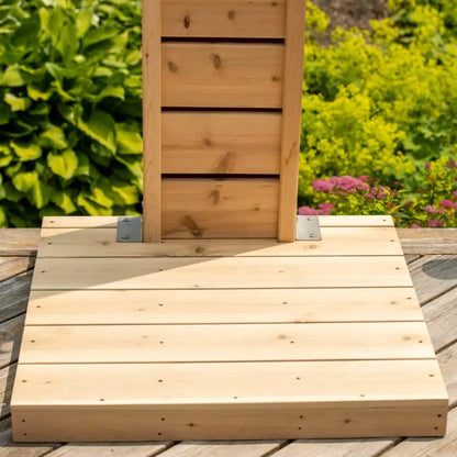 Dundalk Leisurecraft Outdoor 6-Person Georgian Cabin Sauna & Shower Combo