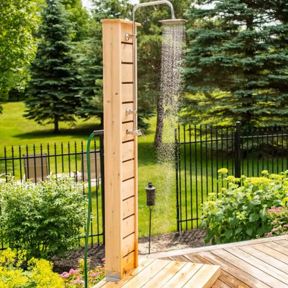 Dundalk Leisurecraft Outdoor 6-Person Georgian Cabin Sauna & Shower Combo