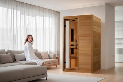[New 2026] Dynamic Llumeneres 2-Person Full Spectrum Infrared Sauna