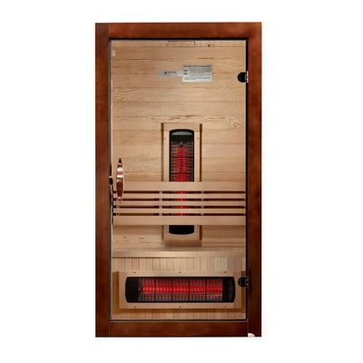 [New 2026] Dynamic Santorini 1-2 Person Full Spectrum Infrared Sauna