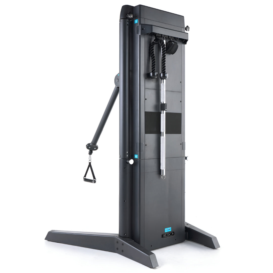 Echelon ES-PRO Commercial Strength Machine, featuring a sleek design with adjustable cables and handles, ideal for strength training workouts.