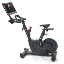 Echelon EX-7s Smart Connect Bike featuring a sleek design, adjustable seat, and a large screen for interactive workouts.