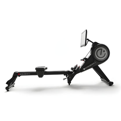 Echelon Row-7S Rowing Machine featuring a sleek design and adjustable monitor for an effective workout.