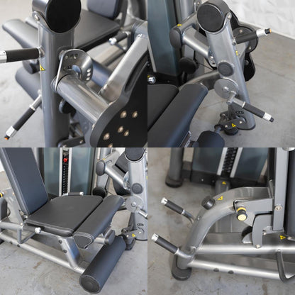 Muscle D Fitness Elite Plus Leg Extension / Prone Leg Curl Combo Machine