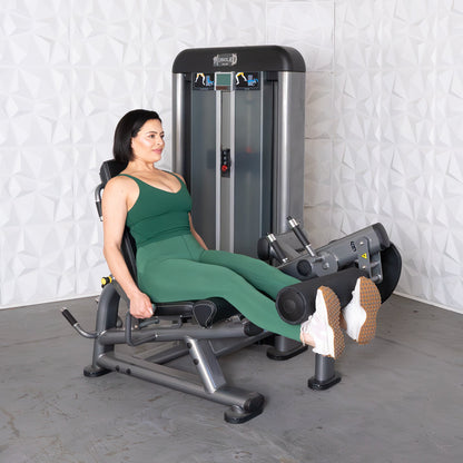Muscle D Fitness Elite Plus Leg Extension / Prone Leg Curl Combo Machine