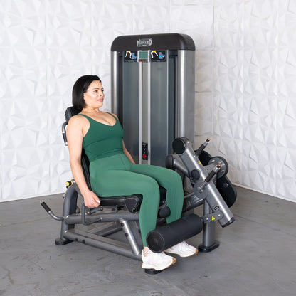 Muscle D Fitness Elite Plus Leg Extension / Prone Leg Curl Combo Machine