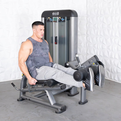 Muscle D Fitness Elite Plus Leg Extension / Prone Leg Curl Combo Machine