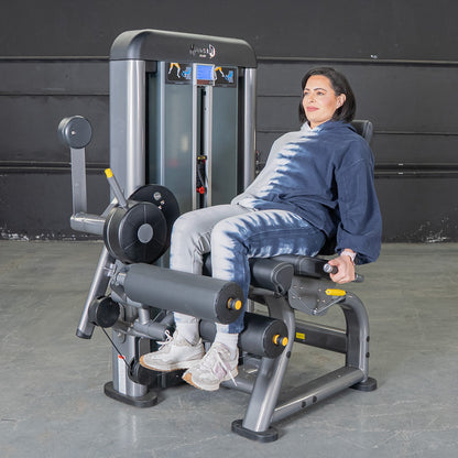 Muscle D Fitness Elite Plus Leg Extension / Seated Leg Curl Combo Machine