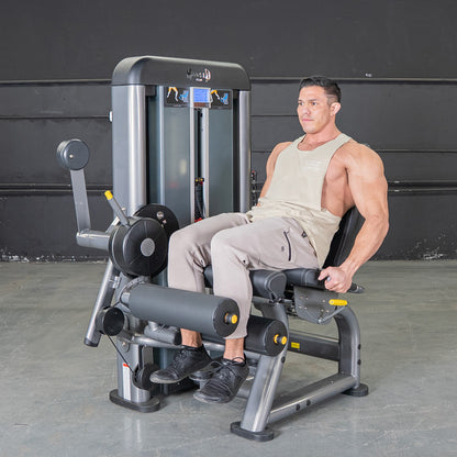 Muscle D Fitness Elite Plus Leg Extension / Seated Leg Curl Combo Machine