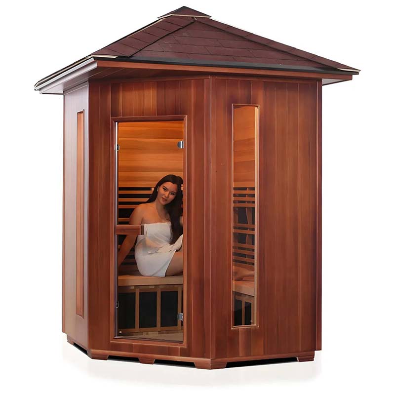 infrared-sauna-with-woman-relaxing-inside-wooden-interior