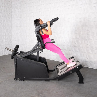 Muscle D Fitness Excel Glute Line Hack Squat Machine