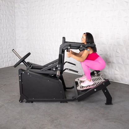 Muscle D Fitness Excel Glute Line Hack Squat Machine