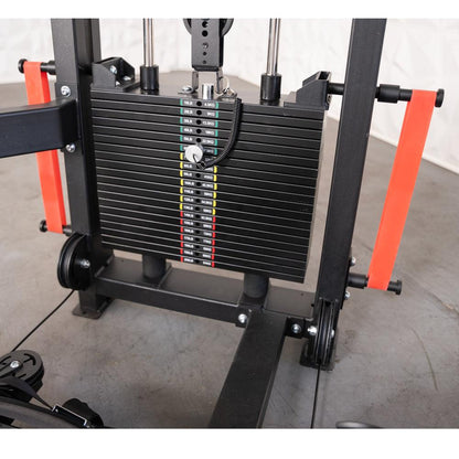 Muscle D Fitness Excel Selectorized Hip Thrust Glute Machine