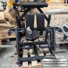 Muscle D Fitness Excel Iso Lateral Kneeling Leg Curl Machine