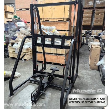 Muscle D Fitness Excel Vertical Leg Press Machine