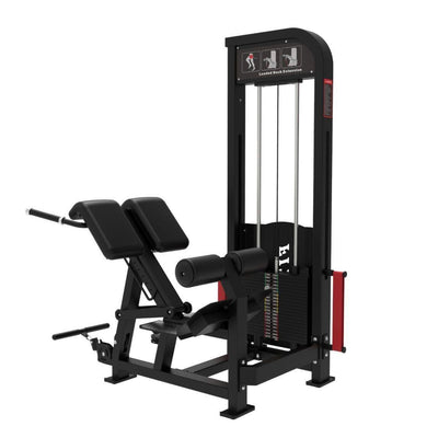 Muscle D Fitness Excel Loaded Back Extension Machine