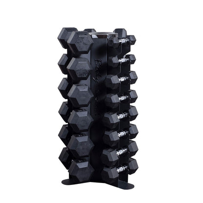 Body-Solid GDR80 3-Sided Vertical Dumbbell Rack