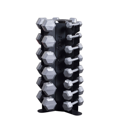 Body-Solid GDR80 3-Sided Vertical Dumbbell Rack
