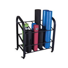 Body-Solid GYR500 Foam Roller & Yoga Mat Rack
