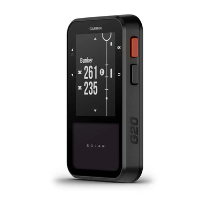 Garmin Approach G20 Solar golf GPS watch – bezel/detail macro (view 4)