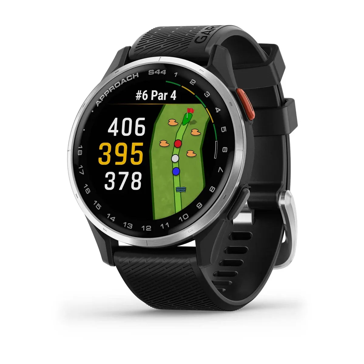 Garmin Approach S44 Black – activity screen close‑up (view 10)