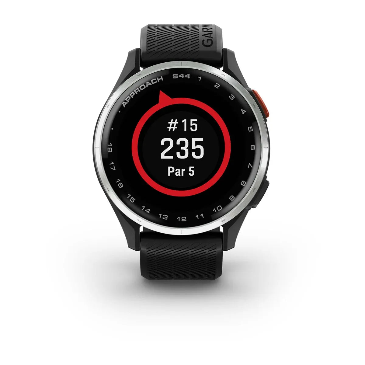 Garmin Approach S44 Black – side buttons profile (view 5)