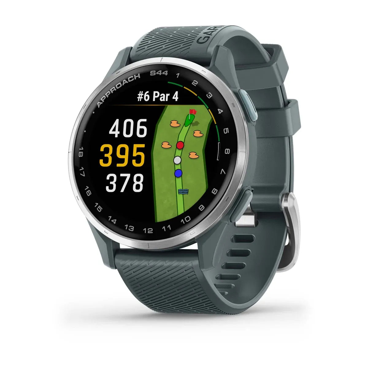 Garmin Approach S44 Twilight – activity screen close‑up (view 10)
