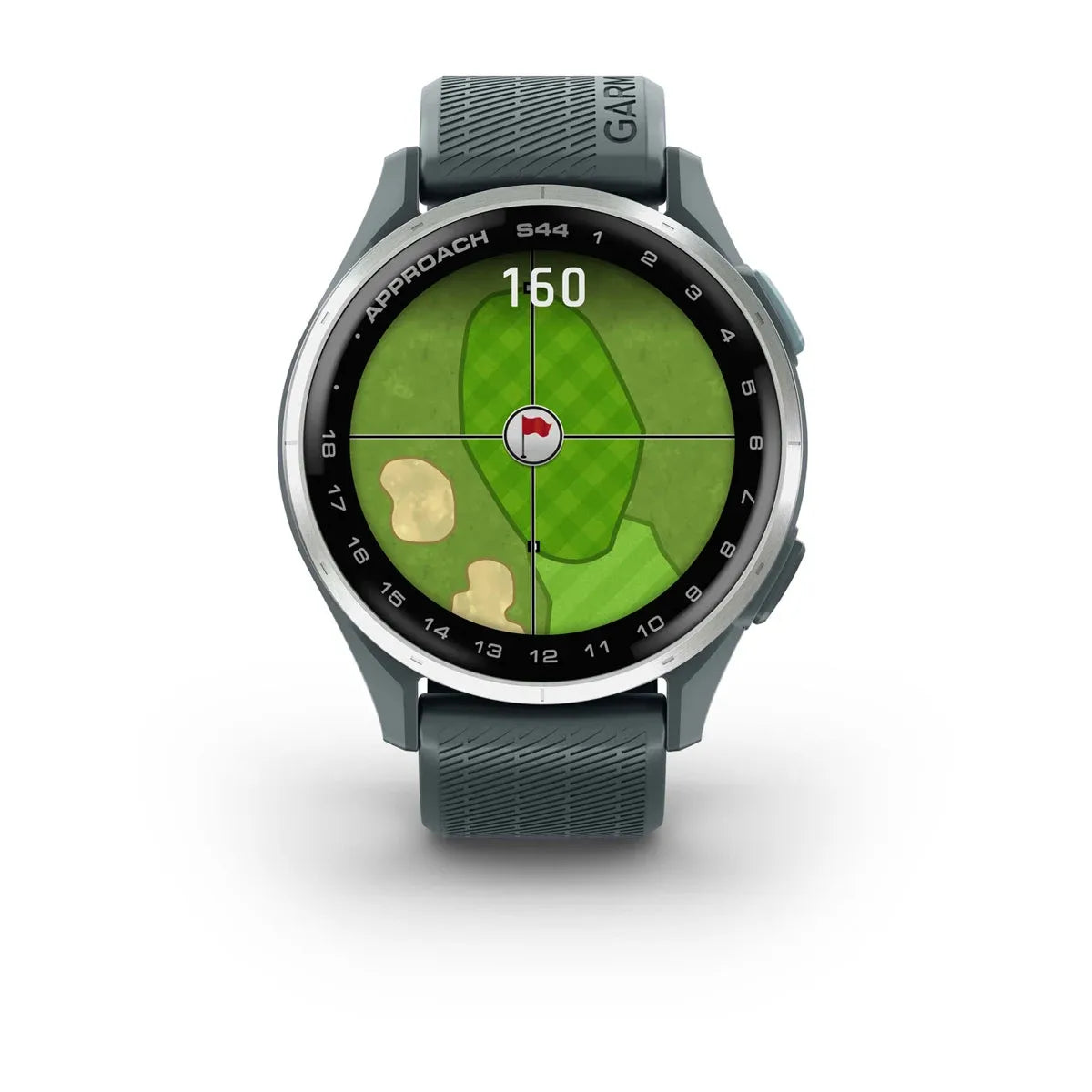 Garmin Approach S44 Twilight – three‑quarter front (view 2)