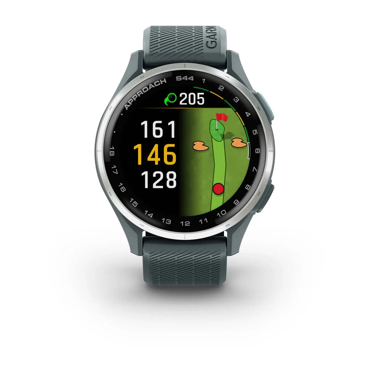 Garmin Approach S44 Twilight – angled hero (view 3)