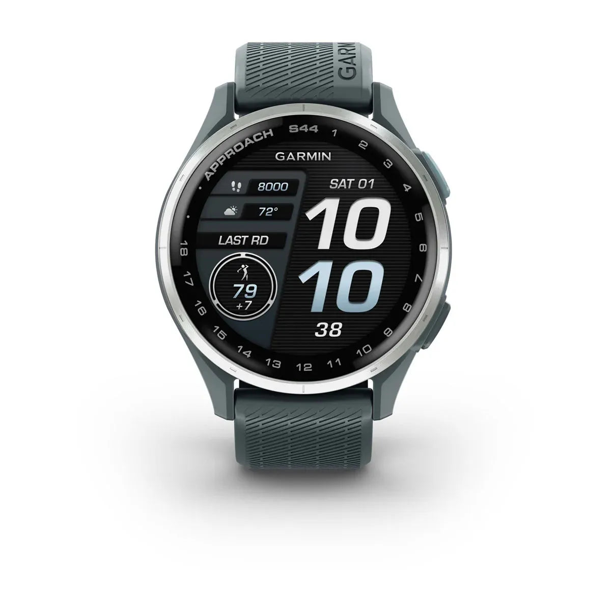 Garmin Approach S44 Twilight – bezel/detail macro (view 4)