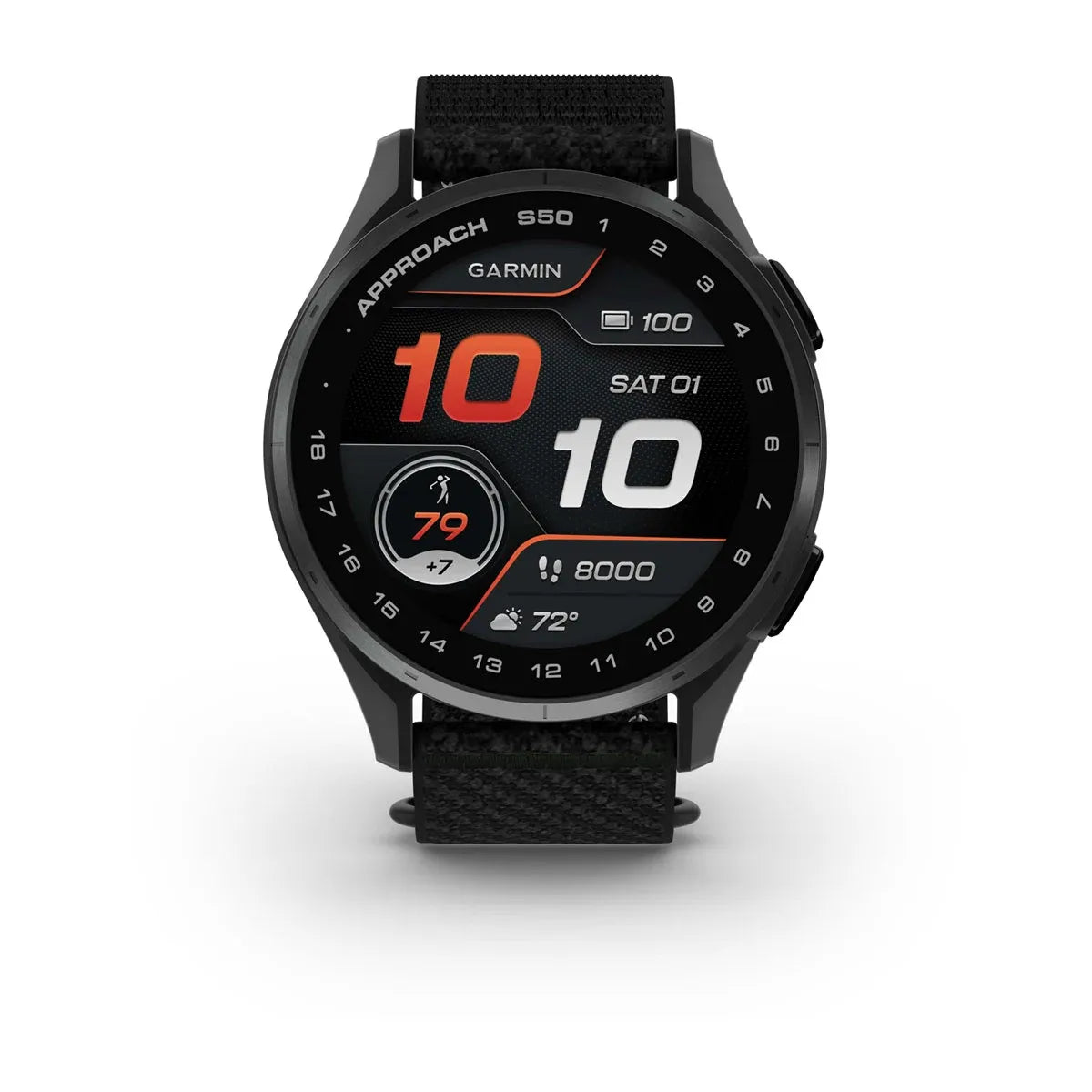 Garmin Approach S50 Black – rear case and sensors (view 9)