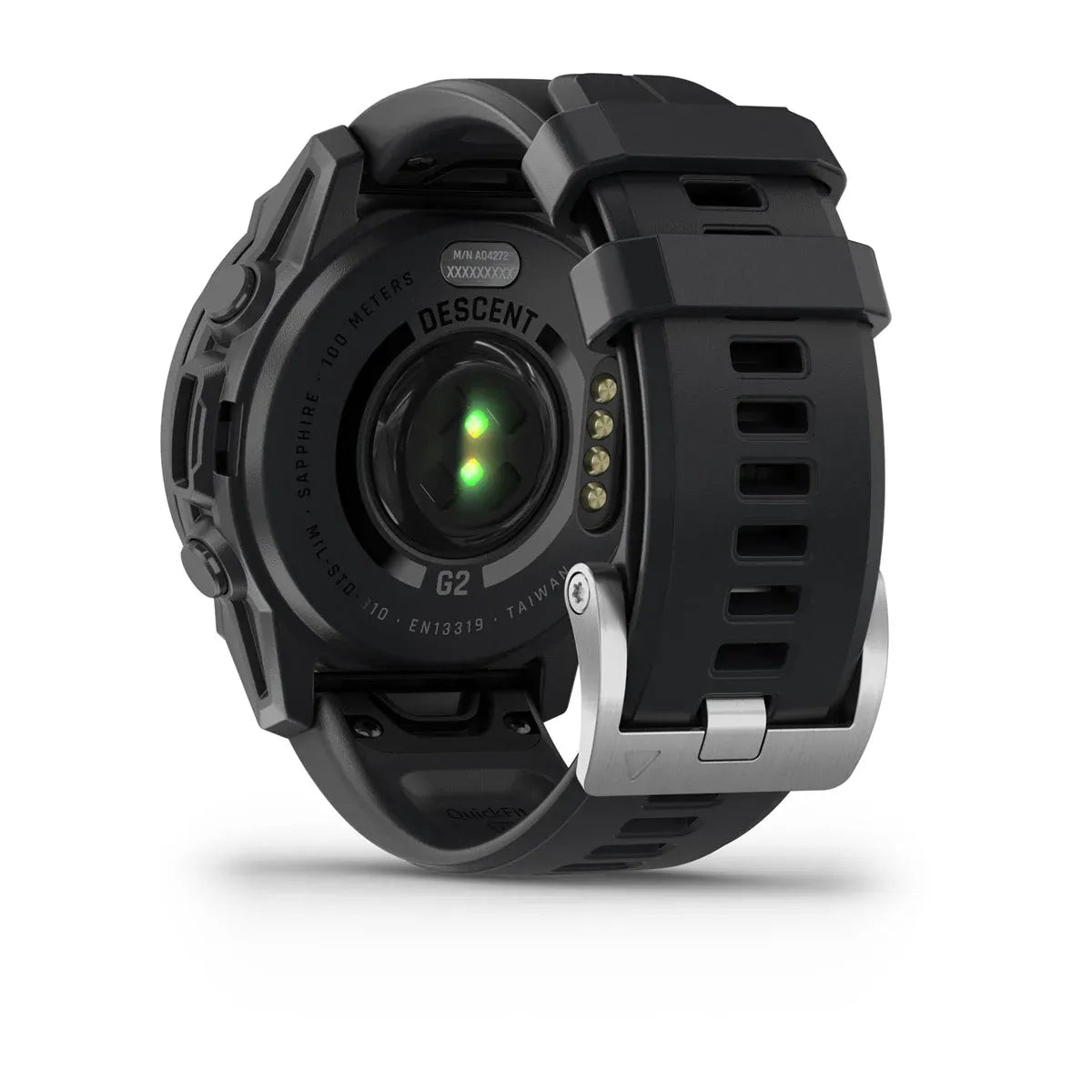 Garmin Descent G2 Black – angled dial with dive metrics (view 4)