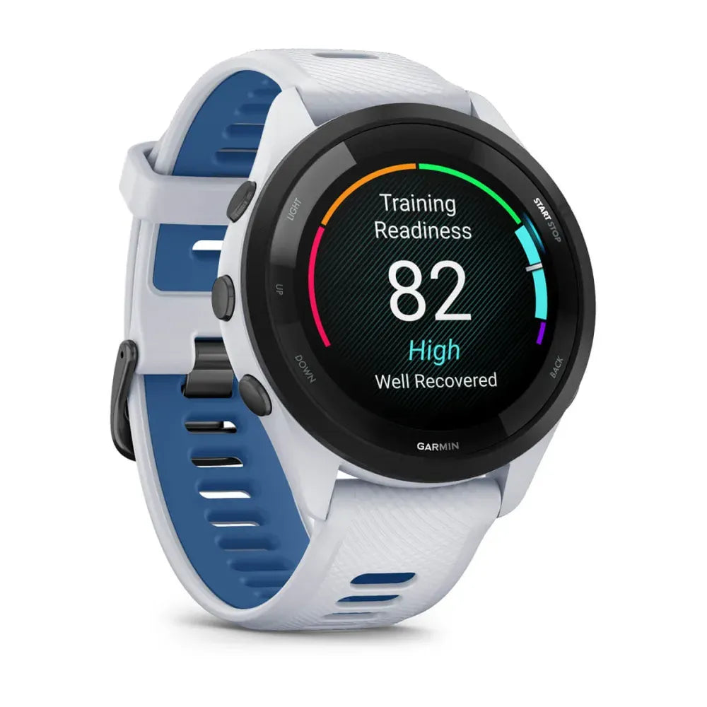 Garmin Forerunner 265 Tidal Blue – bezel/button macro